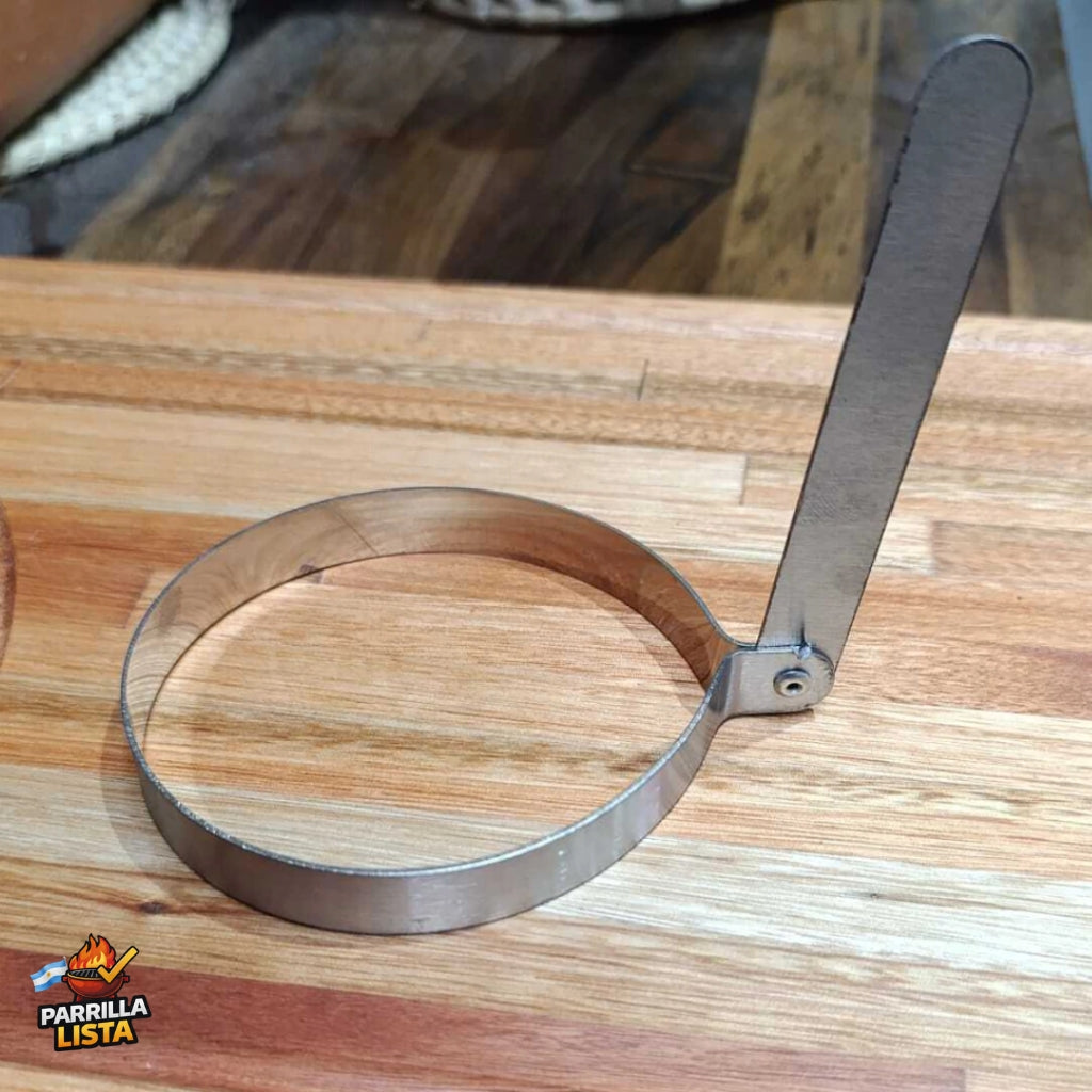 Molde para huevos en acero inoxidable
