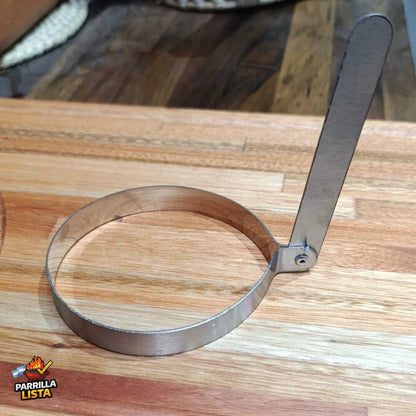 Molde para huevos en acero inoxidable
