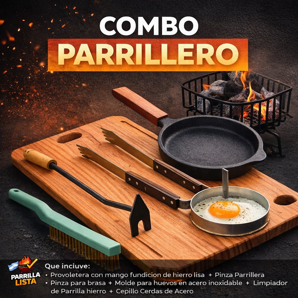 SOLO HOY! -Todo lo que no te puede faltar en la parrilla