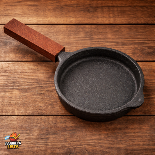 Provoletera con mango fundicion de hierro lisa